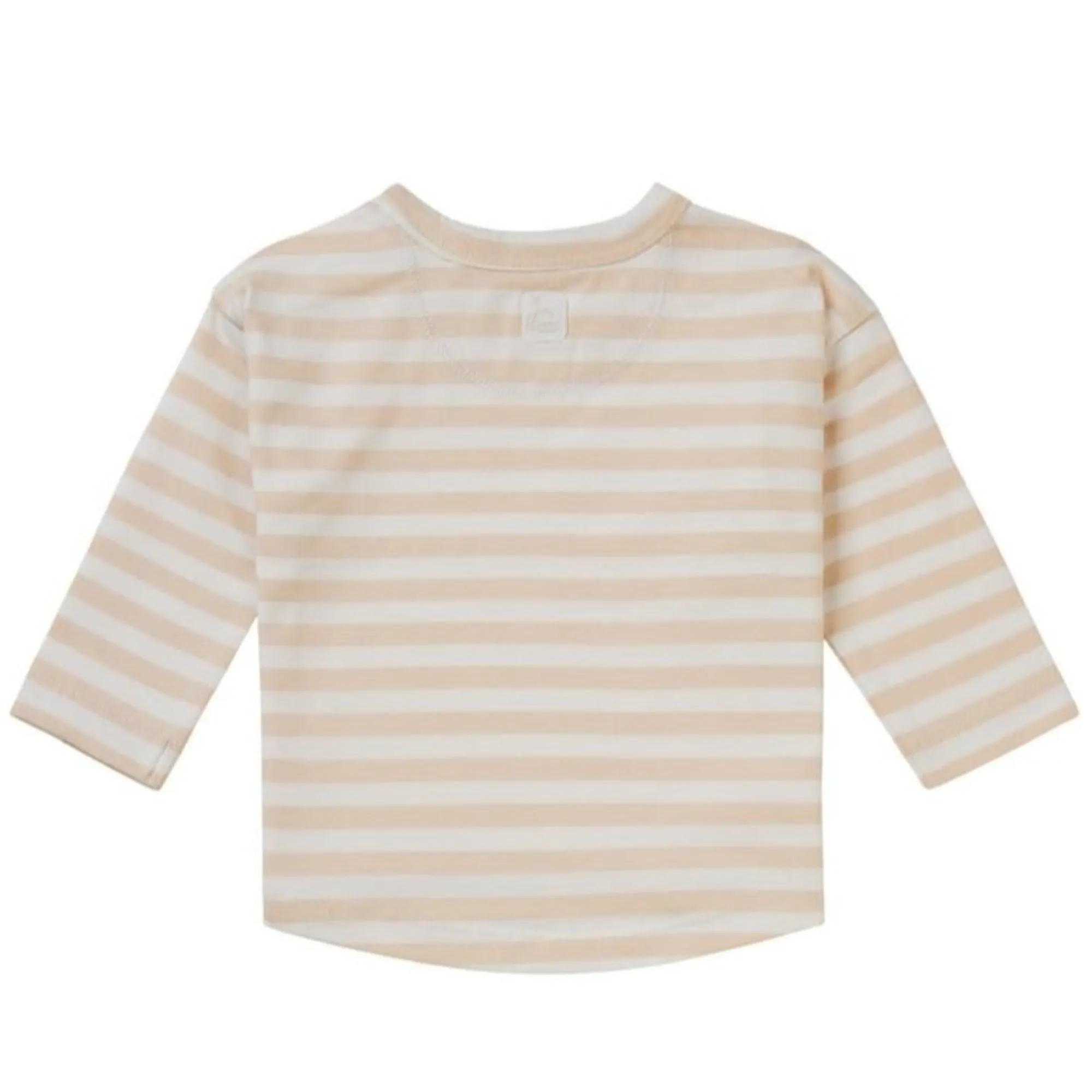 NOPPIES Tee Bhisho Langarm mit Streifen - Beige