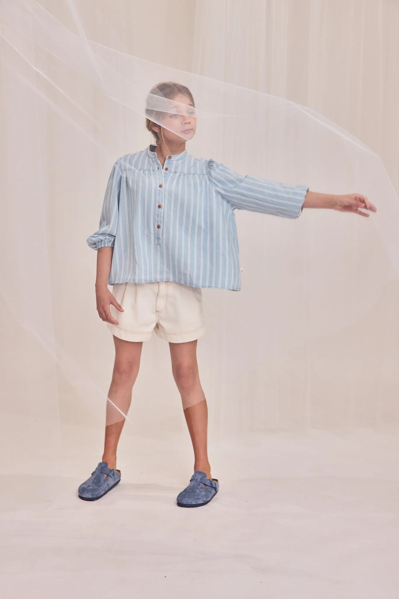 nyama Farbige Shorts 000910 - Auster Ao76 Kleidung Jungen Mädchen