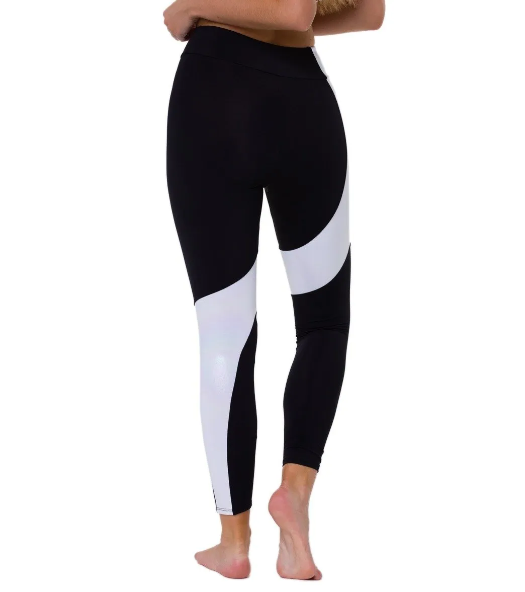 Onzie Asymmetrische Block Leggings 2241 und Plus