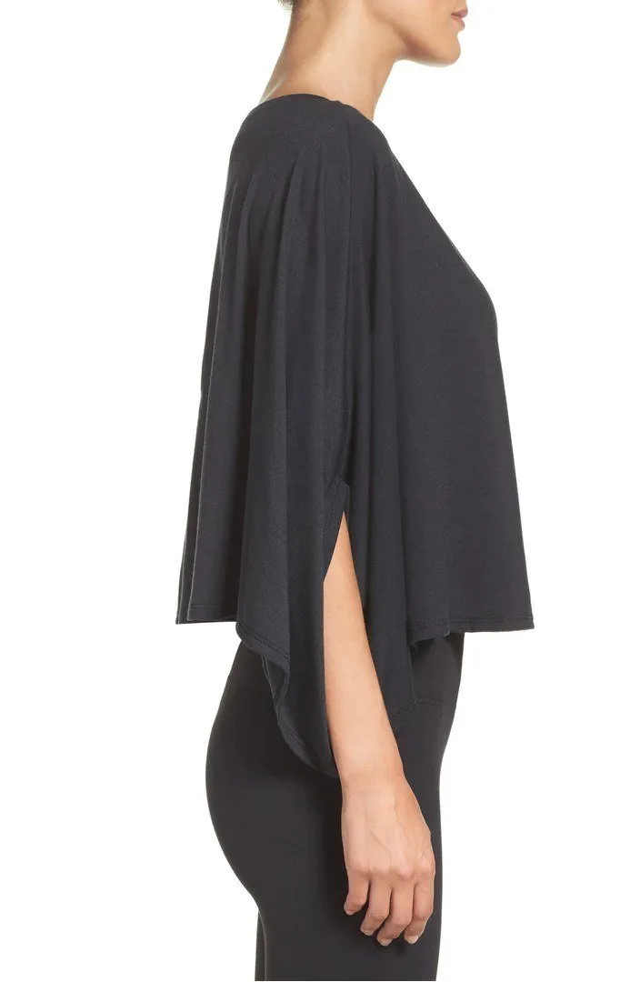 Onzie Flow Halbmond-Crop-Top 3066 Schwarz