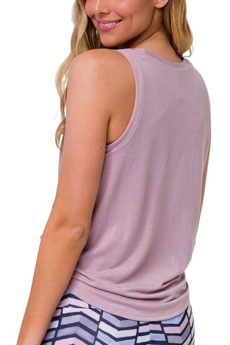 Onzie Flow Knot Tee V-Ausschnitt 3774