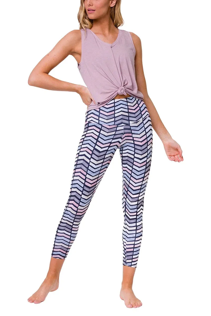 Onzie Flow Knot Tee V-Ausschnitt 3774