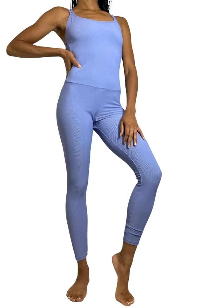 Onzie Flow Warrior Langer Rippstoff-Leotard 128