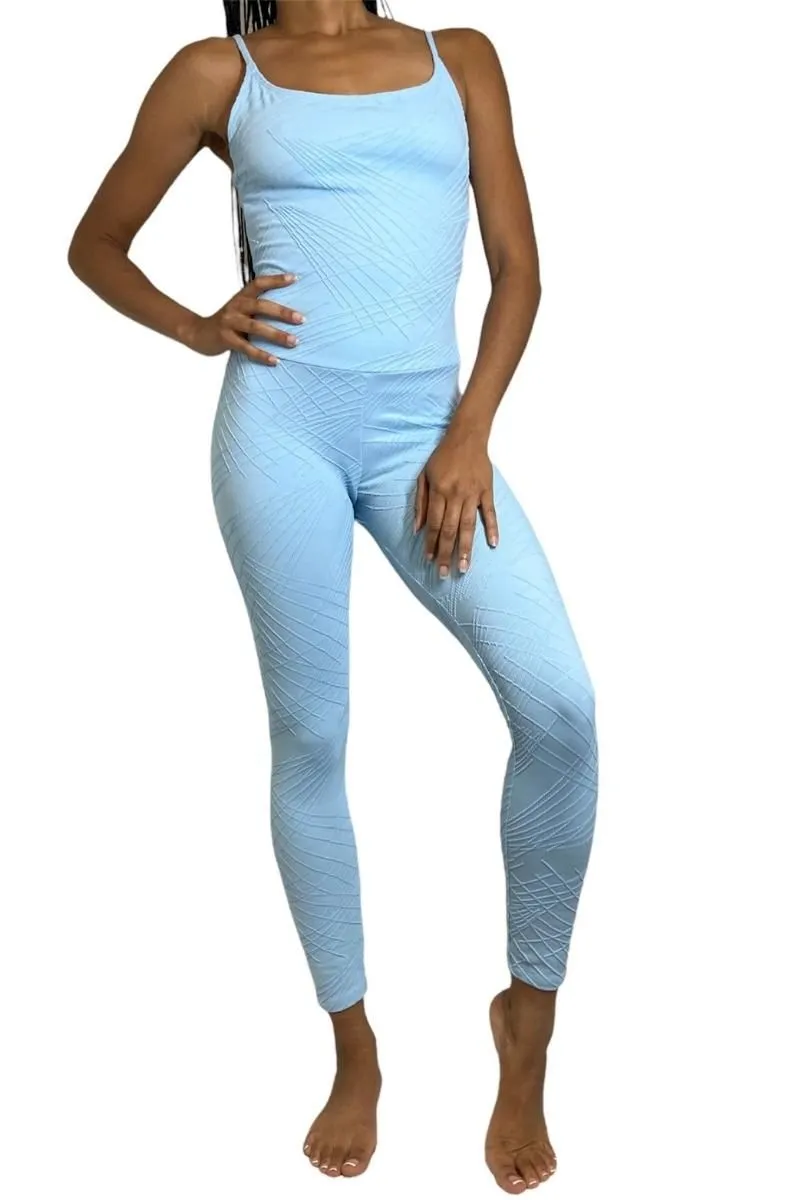 Onzie Flow Warrior Langer Rippstoff-Leotard 128