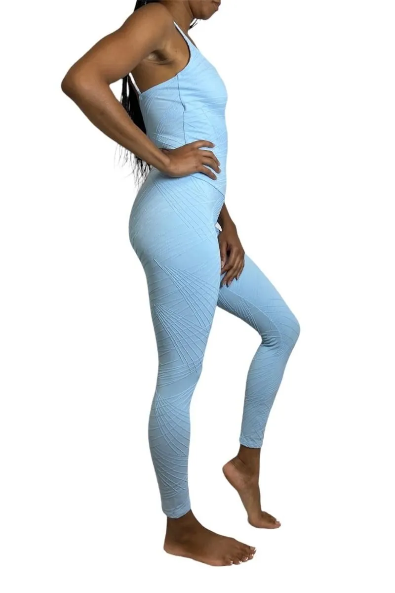 Onzie Flow Warrior Langer Rippstoff-Leotard 128