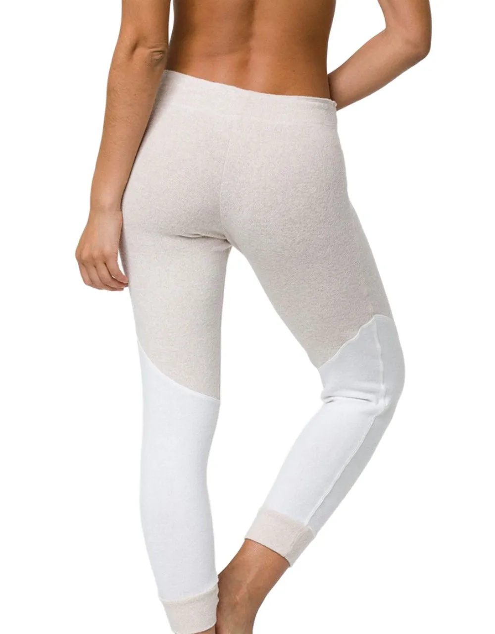 Onzie Hacci Varsity Jogger 2228 Haferflocken/Weiß