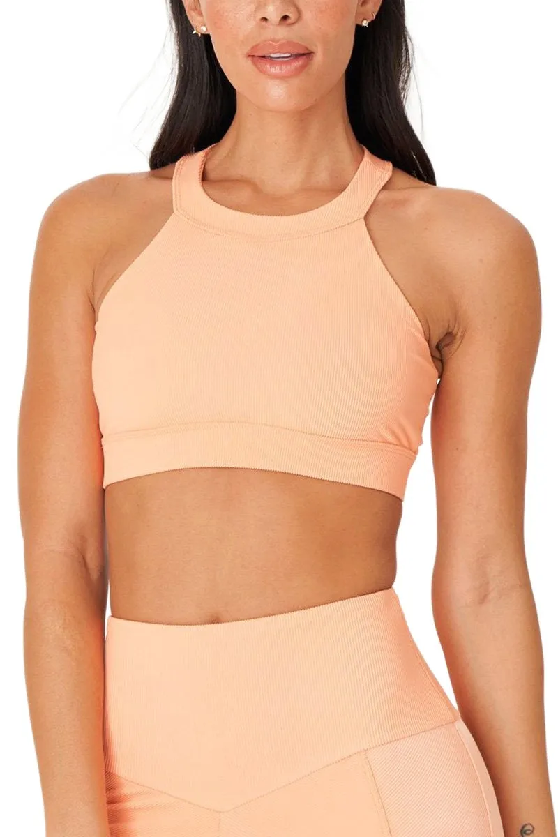 Onzie High Neck Rippen-Crop-Top 3789