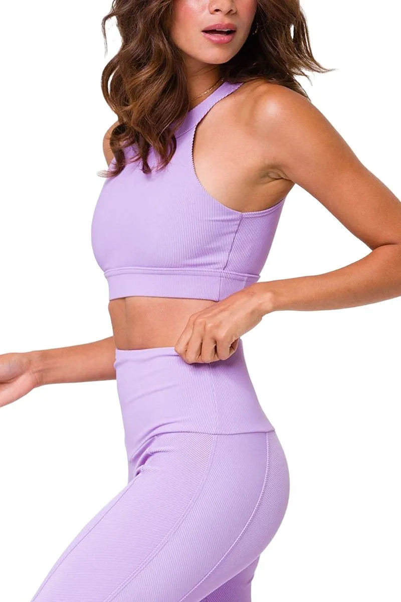 Onzie High Neck Rippen-Crop-Top 3789