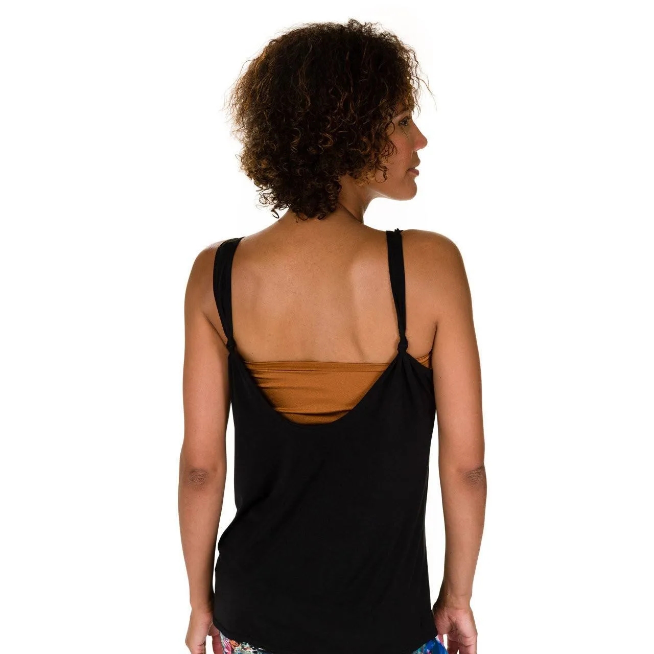 Onzie Hot Yoga Lockeres Knoten-Tanktop 352
