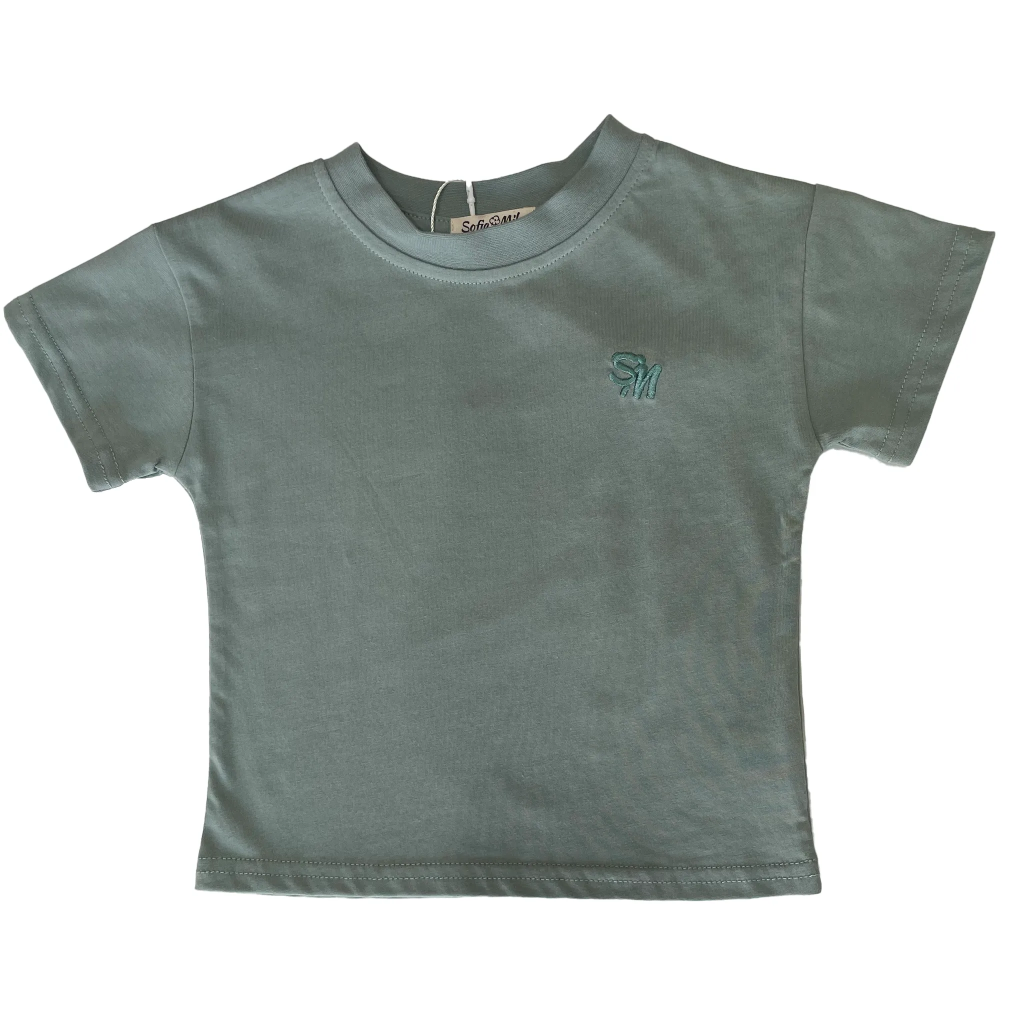 Bio-Baumwoll-T-Shirt in Größe SM für Babys und Kinder