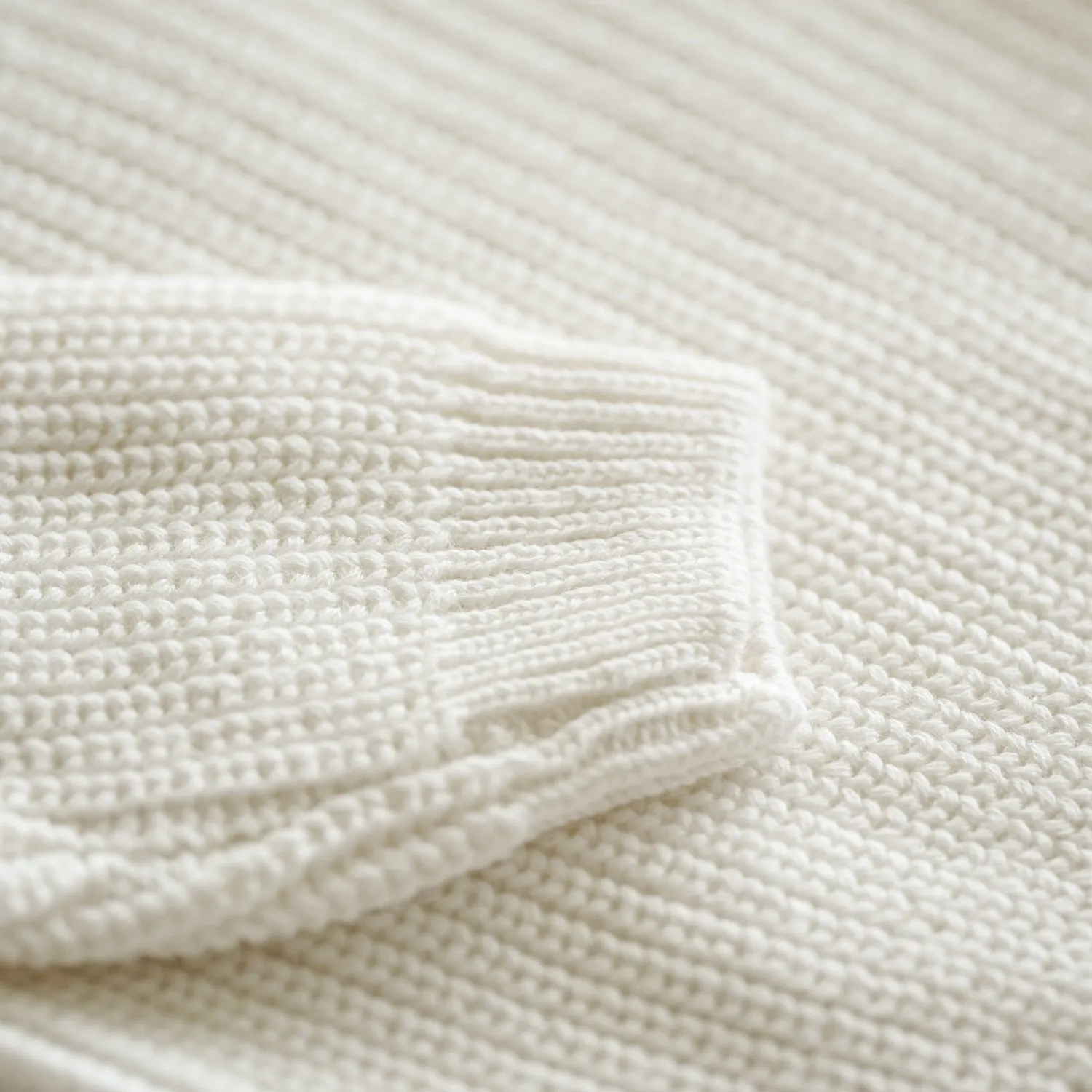 Organischer Übergroßer Strickpullover Babykids_Atlas-Grau
