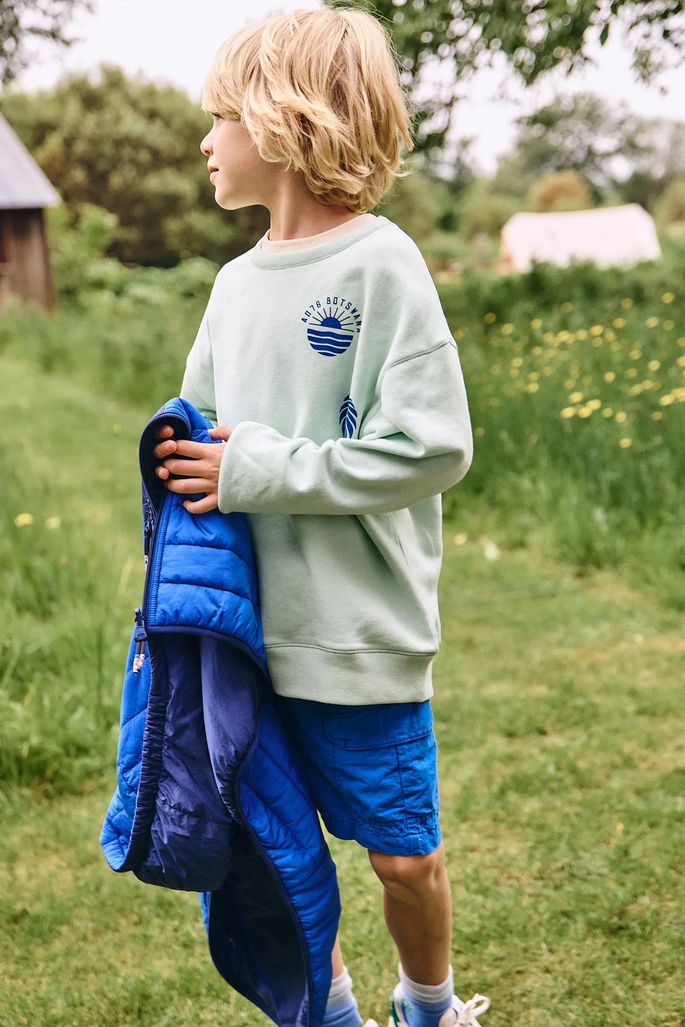 Oscar Pullover Aufkleber 000400 - Hellgrün Ao76 Kleidung Jungen Mädchen
