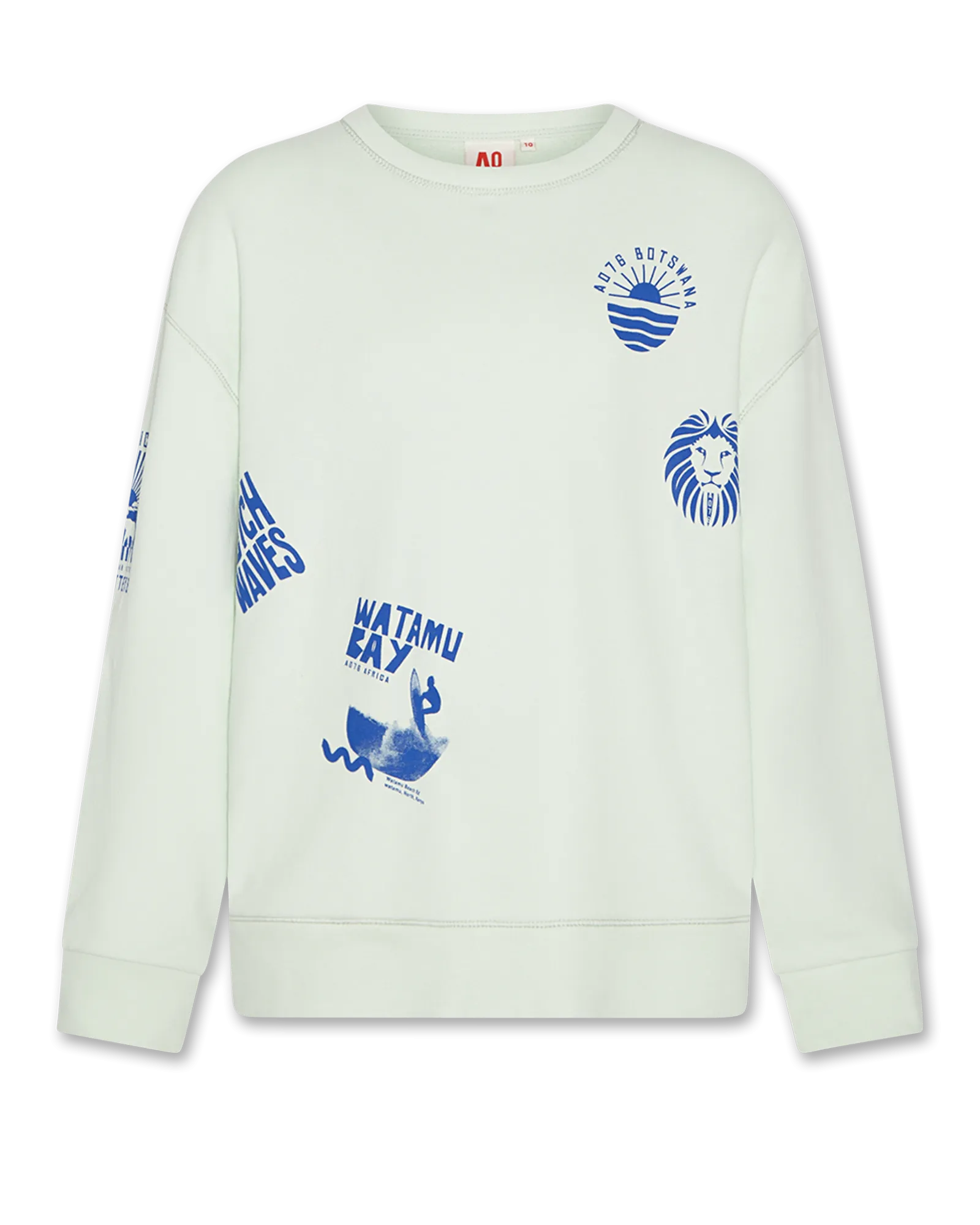 Oscar Pullover Aufkleber 000400 - Hellgrün Ao76 Kleidung Jungen Mädchen
