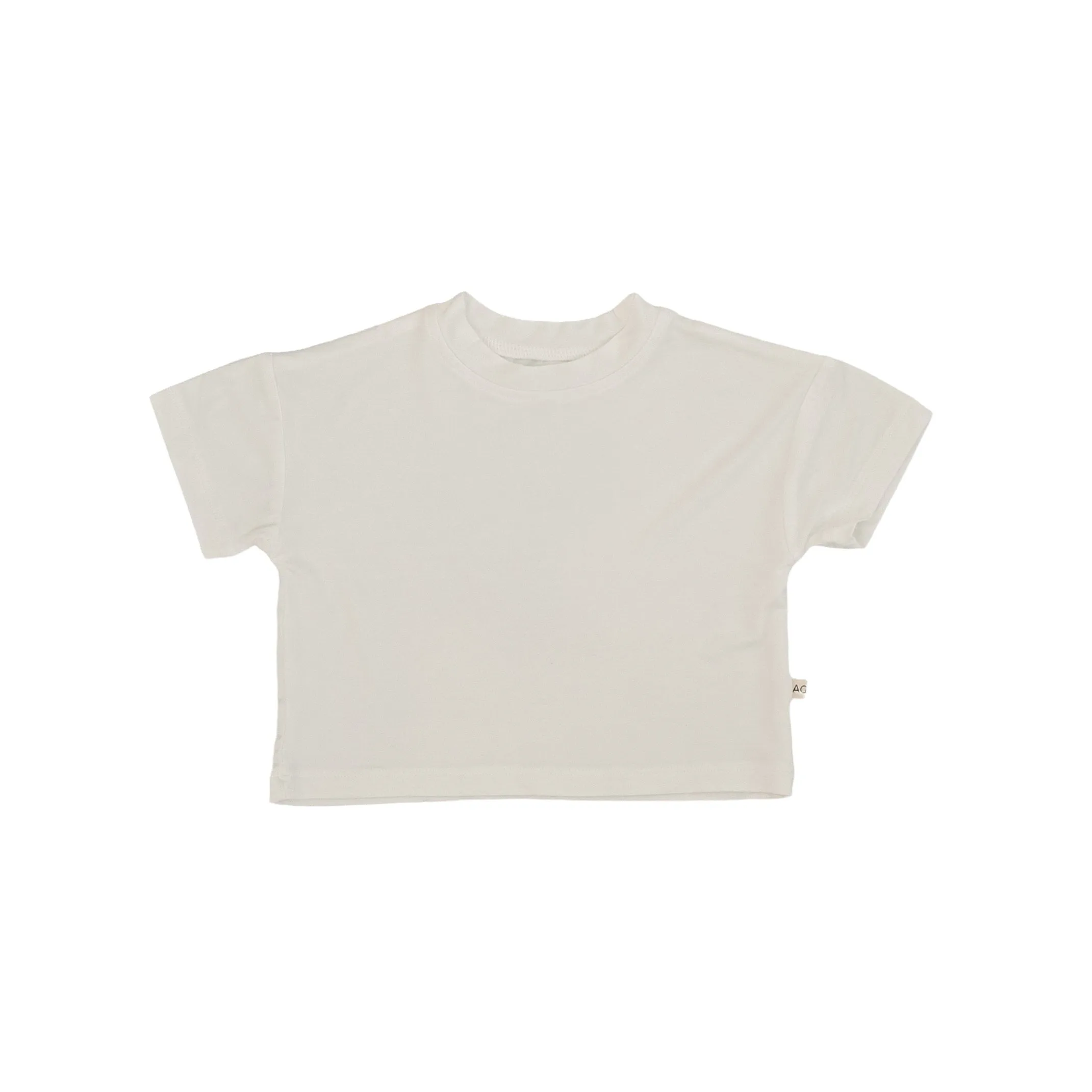 Übergroßes Bambus-T-Shirt für Babys und Kinder_Atlas-Grau