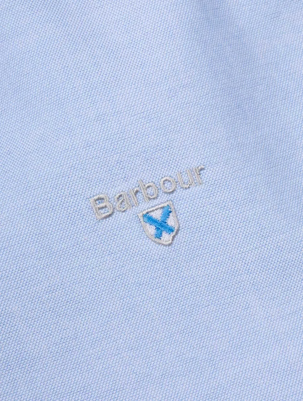 Oxtown Kurzarm-Slimfit-Hemd Blau