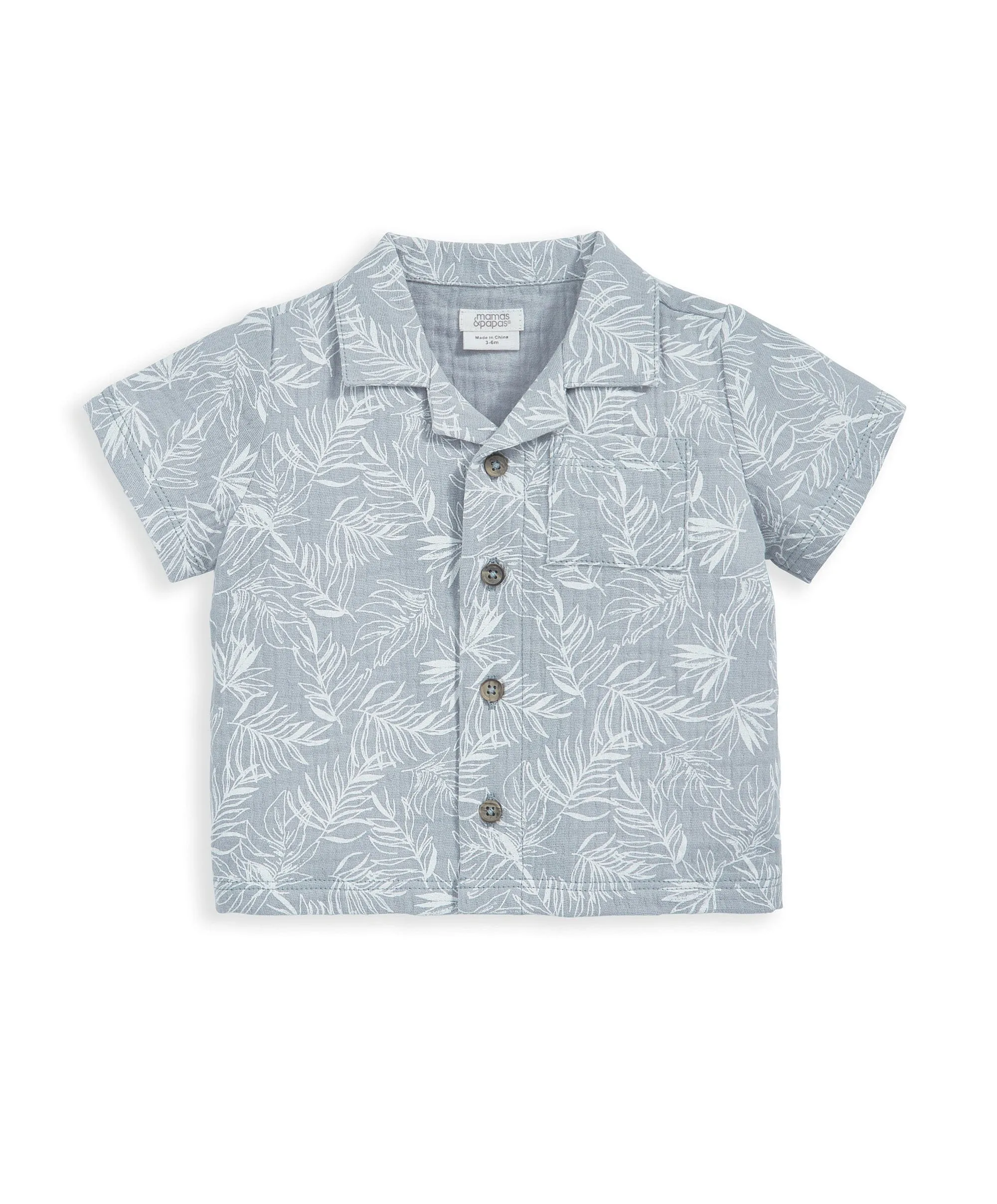 Palm Shirt & Shorts Outfit-Set