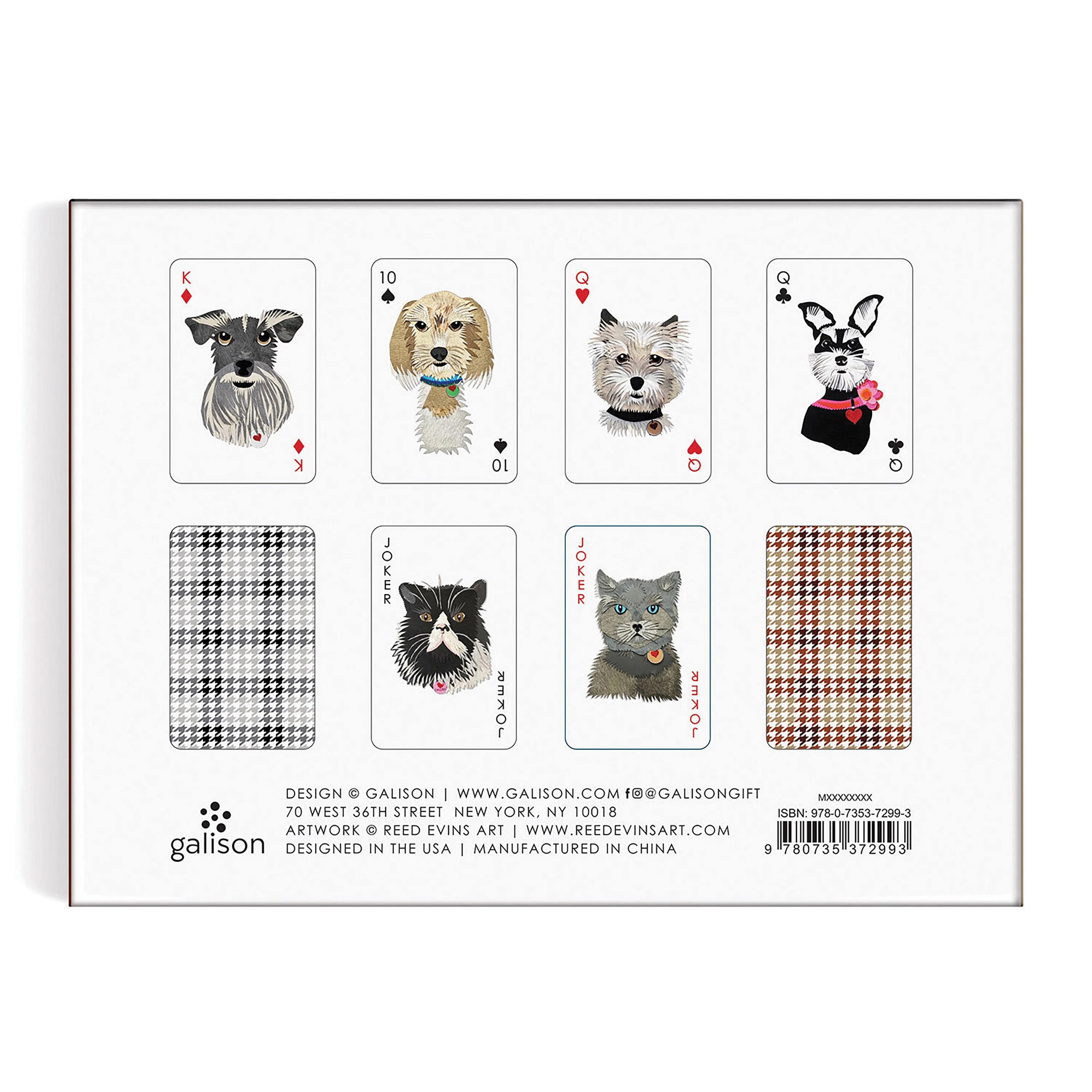 Papierhunde Spielkartenset