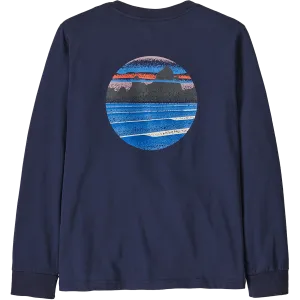 Patagonia Youth Long Sleeve Skyline Stencil T-Shirt