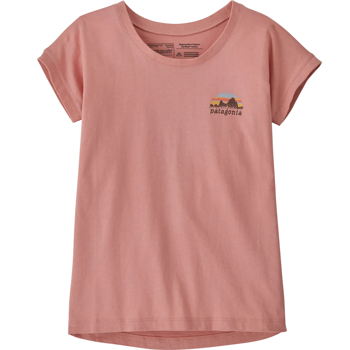 Patagonia Jugendliches Grafik-T-Shirt aus zertifizierter regenerativer Bio-Baumwolle
