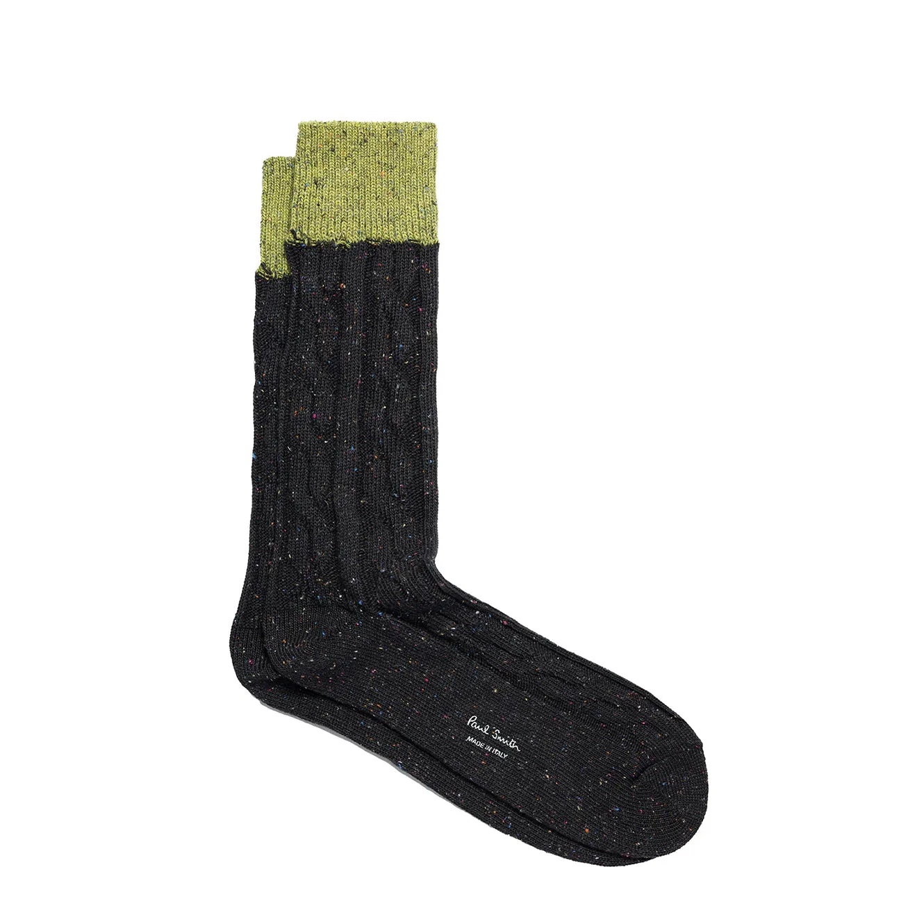 Paul Smith Socke Henry Neps Kabel Schwarz Bekleidung Paul Smith