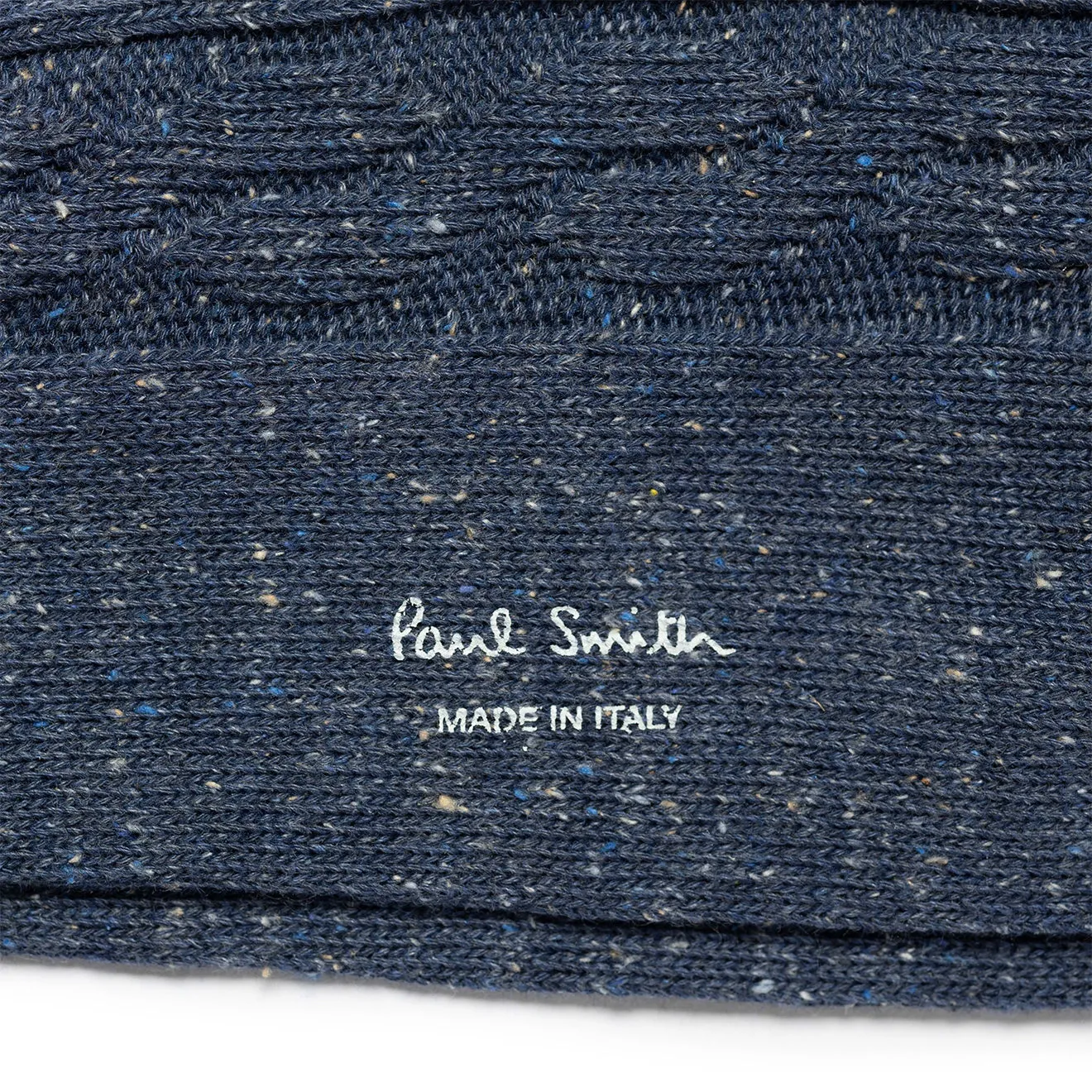 Paul Smith Sock Henry Neps Kabel Navy Kleidung Paul Smith