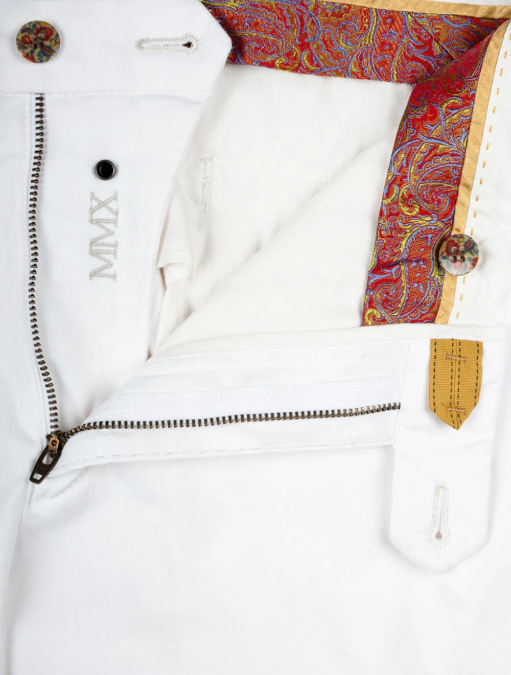 Pegasus Chino Shorts Weiß