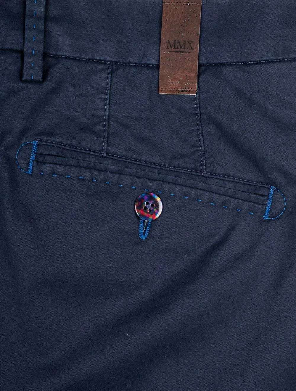 Pegasus Baumwoll-Chino-Shorts Marine