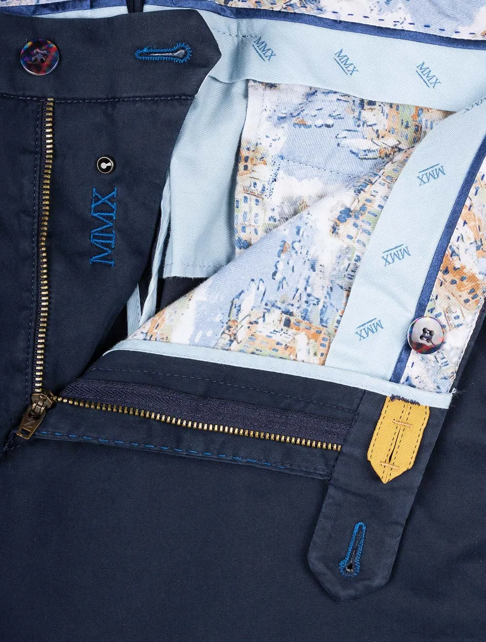 Pegasus Baumwoll-Chino-Shorts Marine