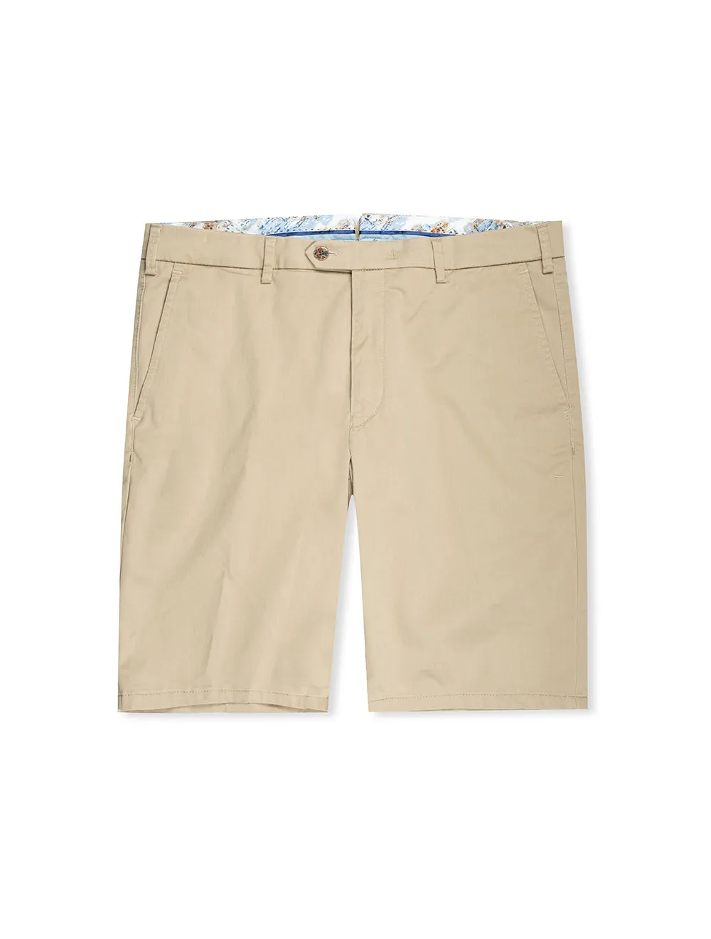 Pegasus Baumwoll-Chino-Shorts Beige