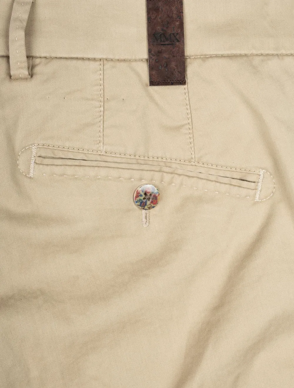 Pegasus Baumwoll-Chino-Shorts Beige