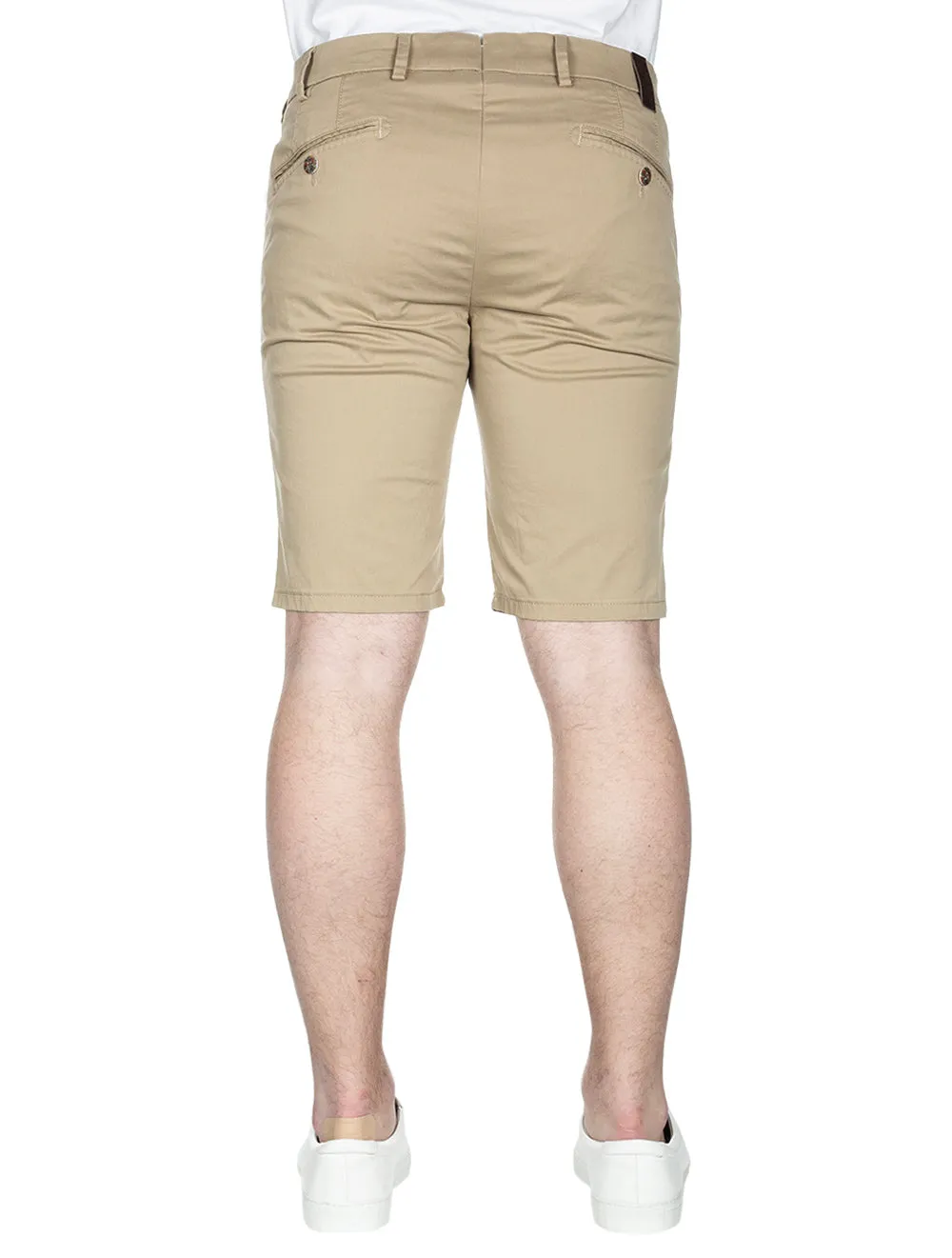 Pegasus Baumwoll-Chino-Shorts Beige