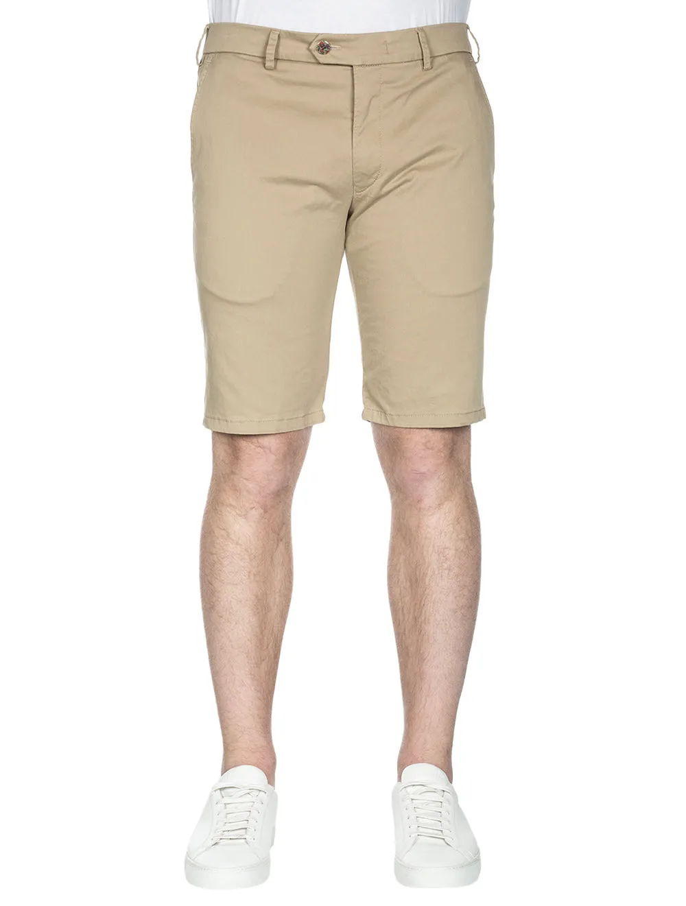 Pegasus Baumwoll-Chino-Shorts Beige