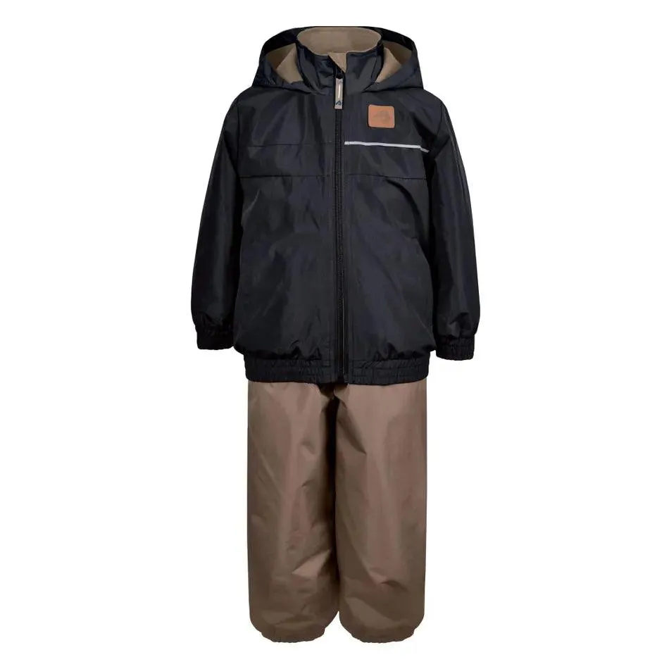 Perlimpinpin Schneeanzug für Kleinkinder & größere Jungen - Schwarz/Braun (Größen 4 & 6x) Babykids Perlimpinpin