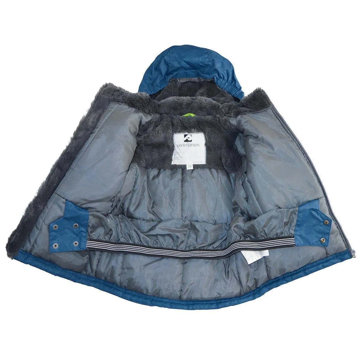 Perlimpinpin Schneeanzug für Kleinkinder & Jungen - Denim Aztek (Größen 2, 3x & 6x) Babykids Perlimpinpin