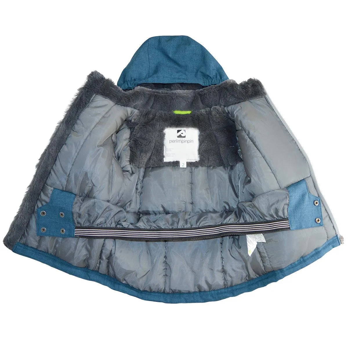 Perlimpinpin Schneeanzug für Kleinkinder & Jungen - Orange strukturiert (Größen 2, 3, 4 & 12) Babykids Perlimpinpin