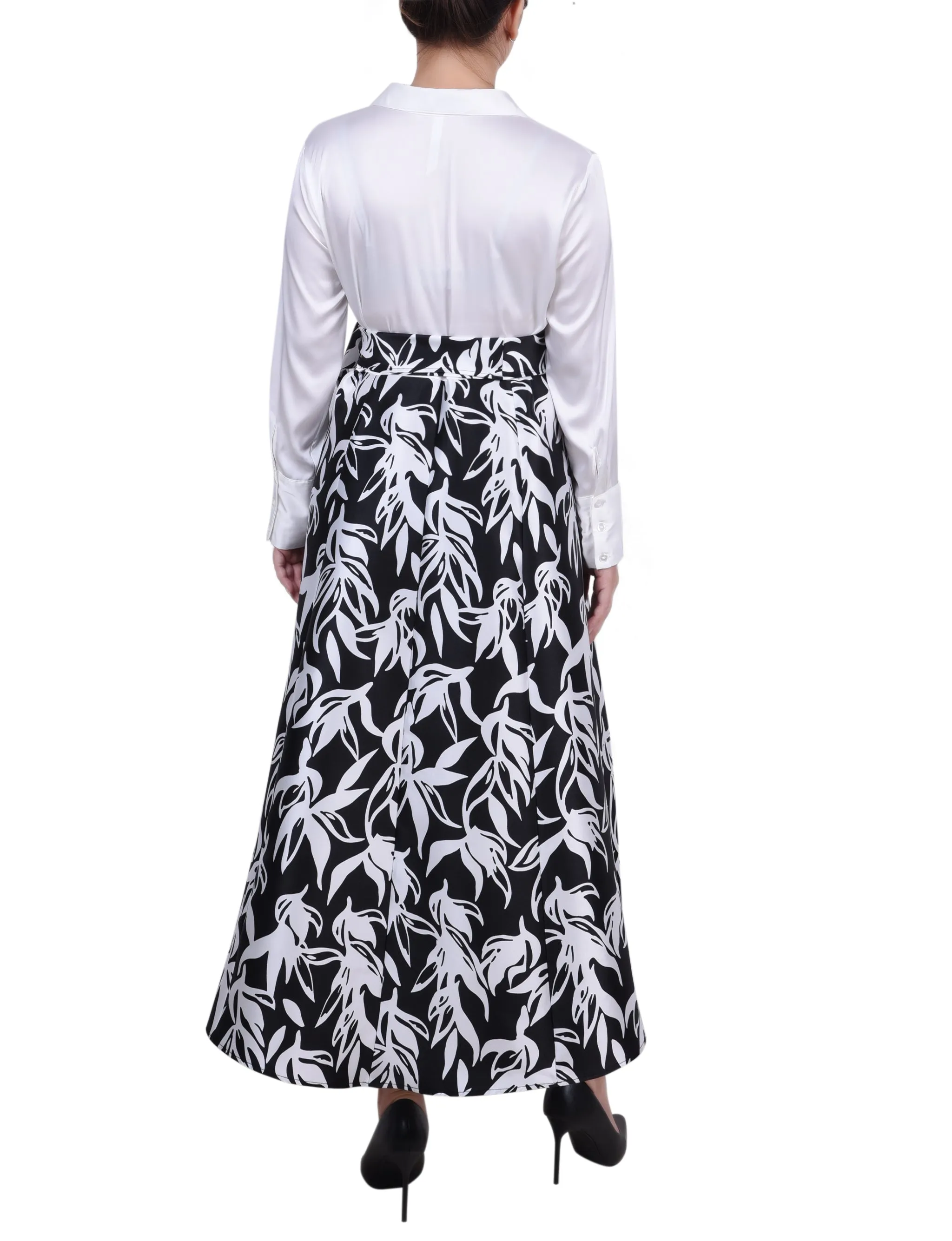 Petites Satin-/Mikado-Kleid