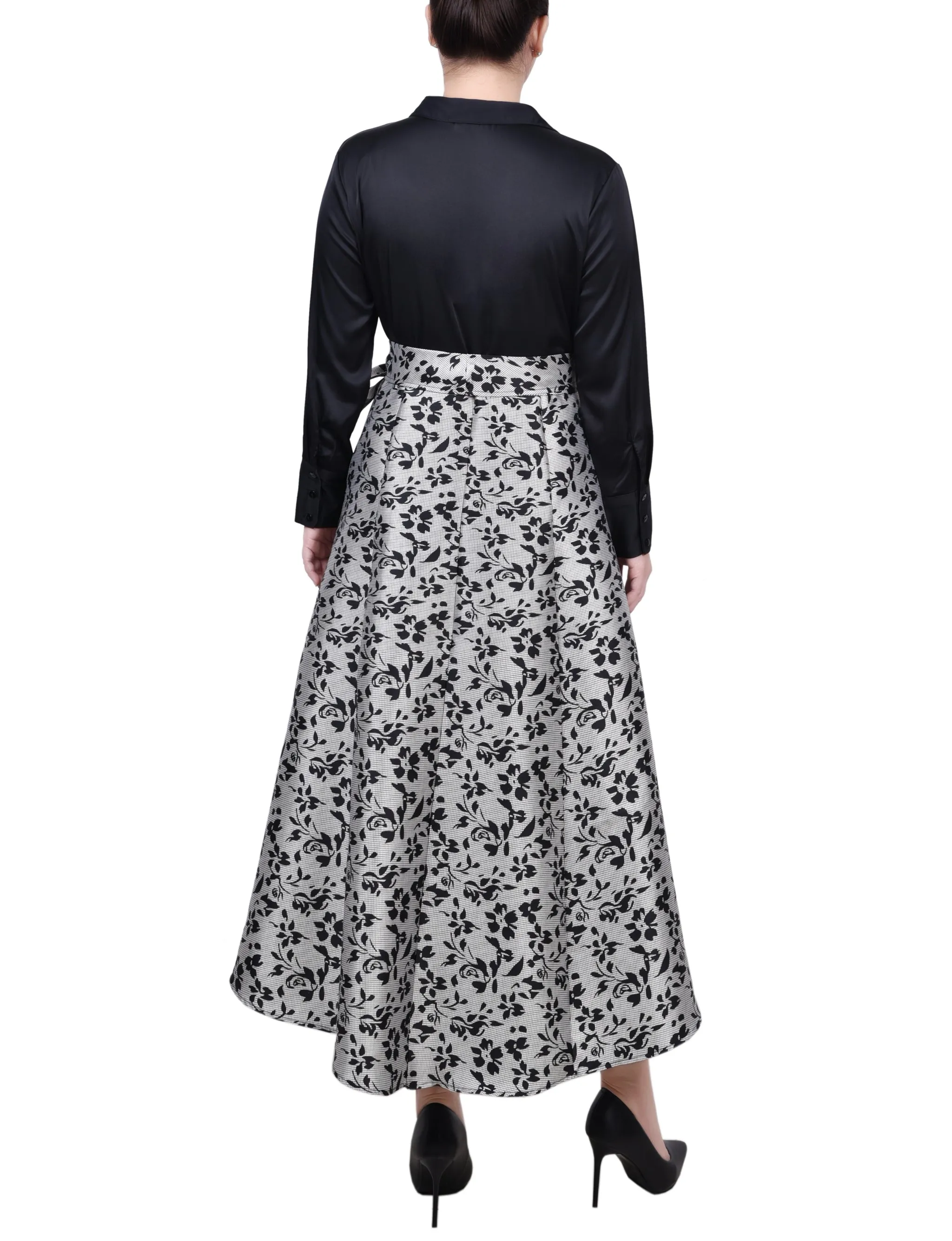 Petites Satin-/Mikado-Kleid