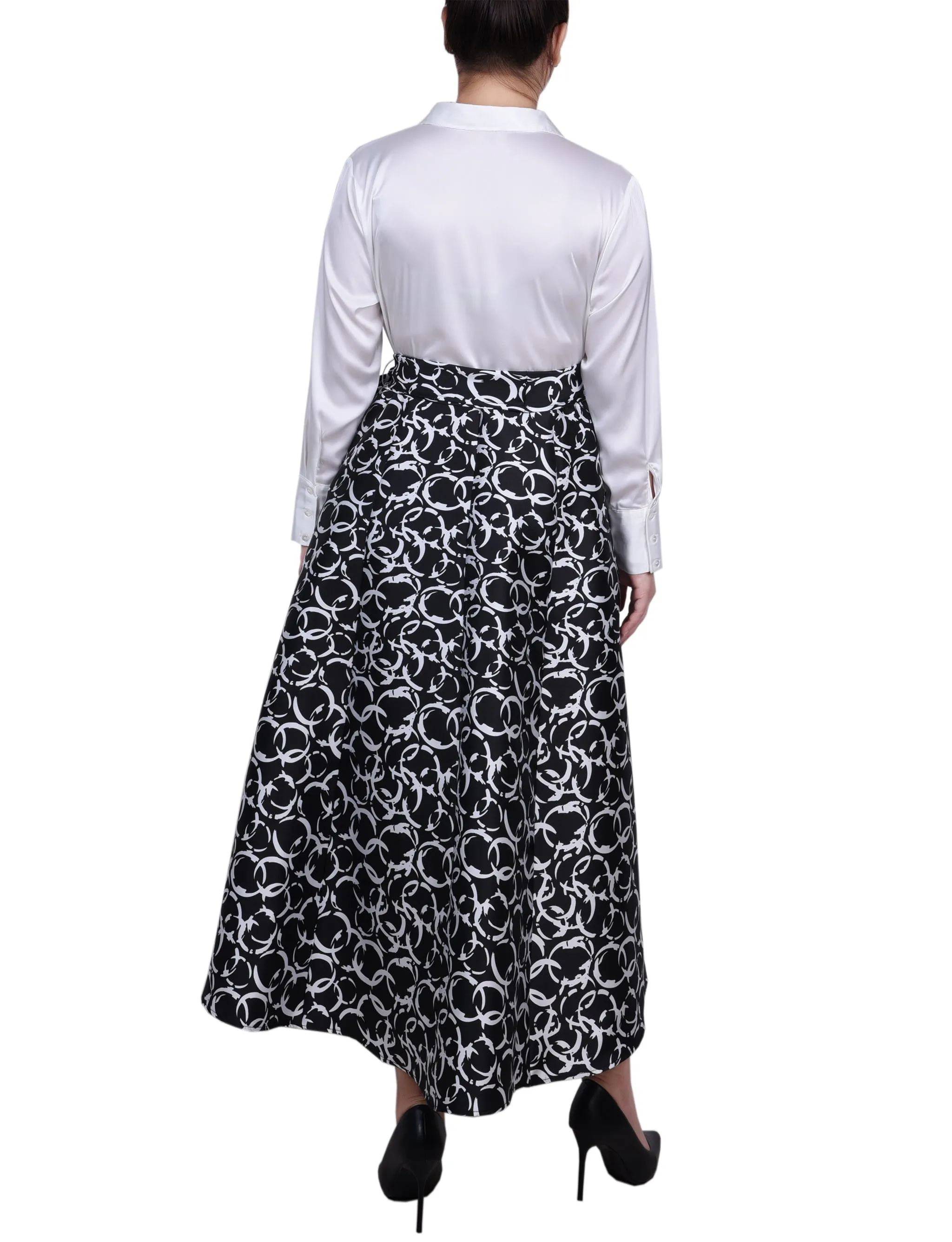 Petites Satin-/Mikado-Kleid