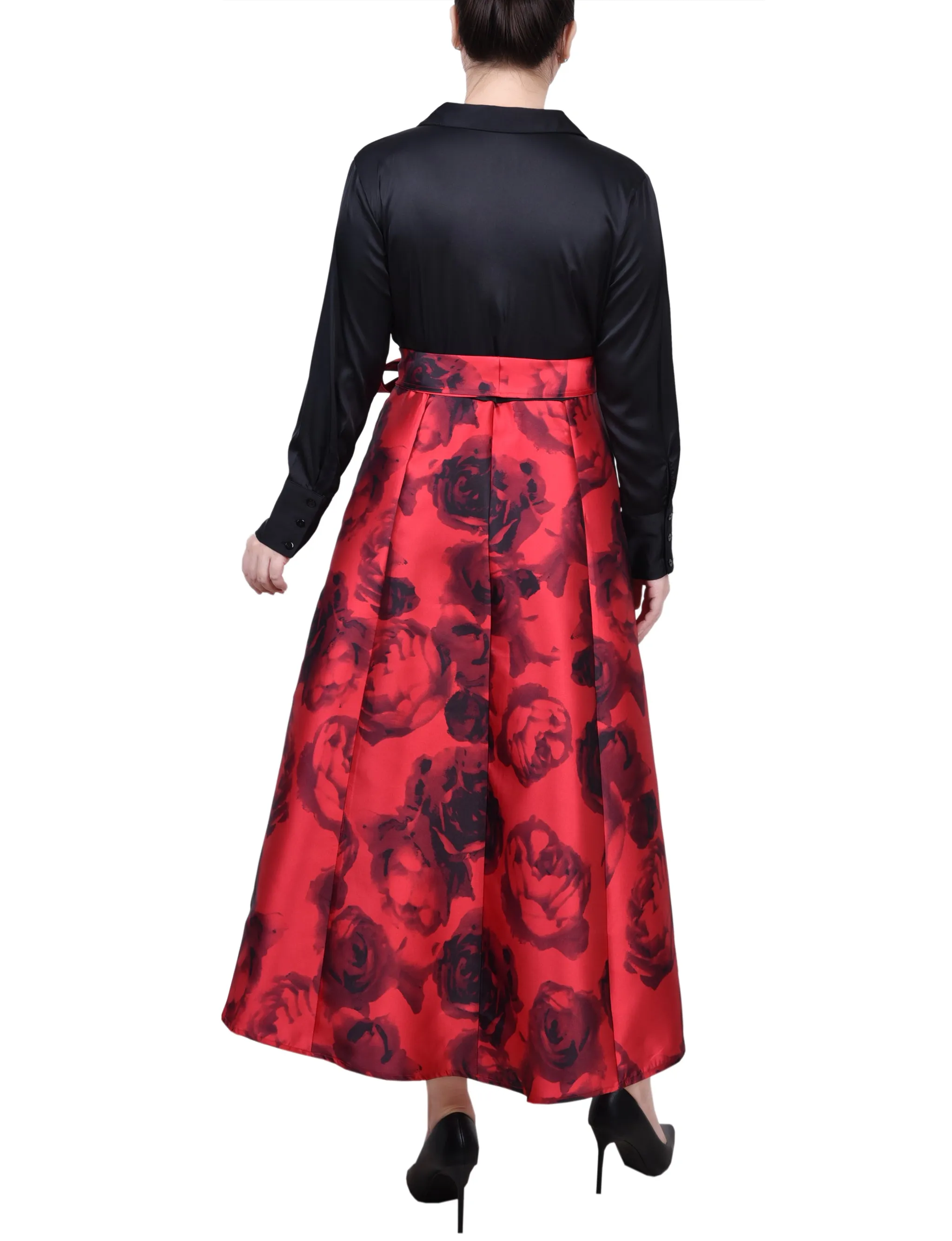 Petites Satin-/Mikado-Kleid