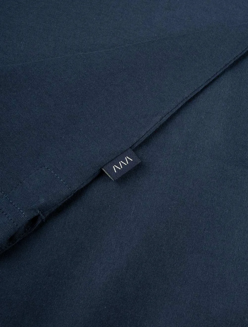 Pima-Baumwoll-Polohemd Marineblau