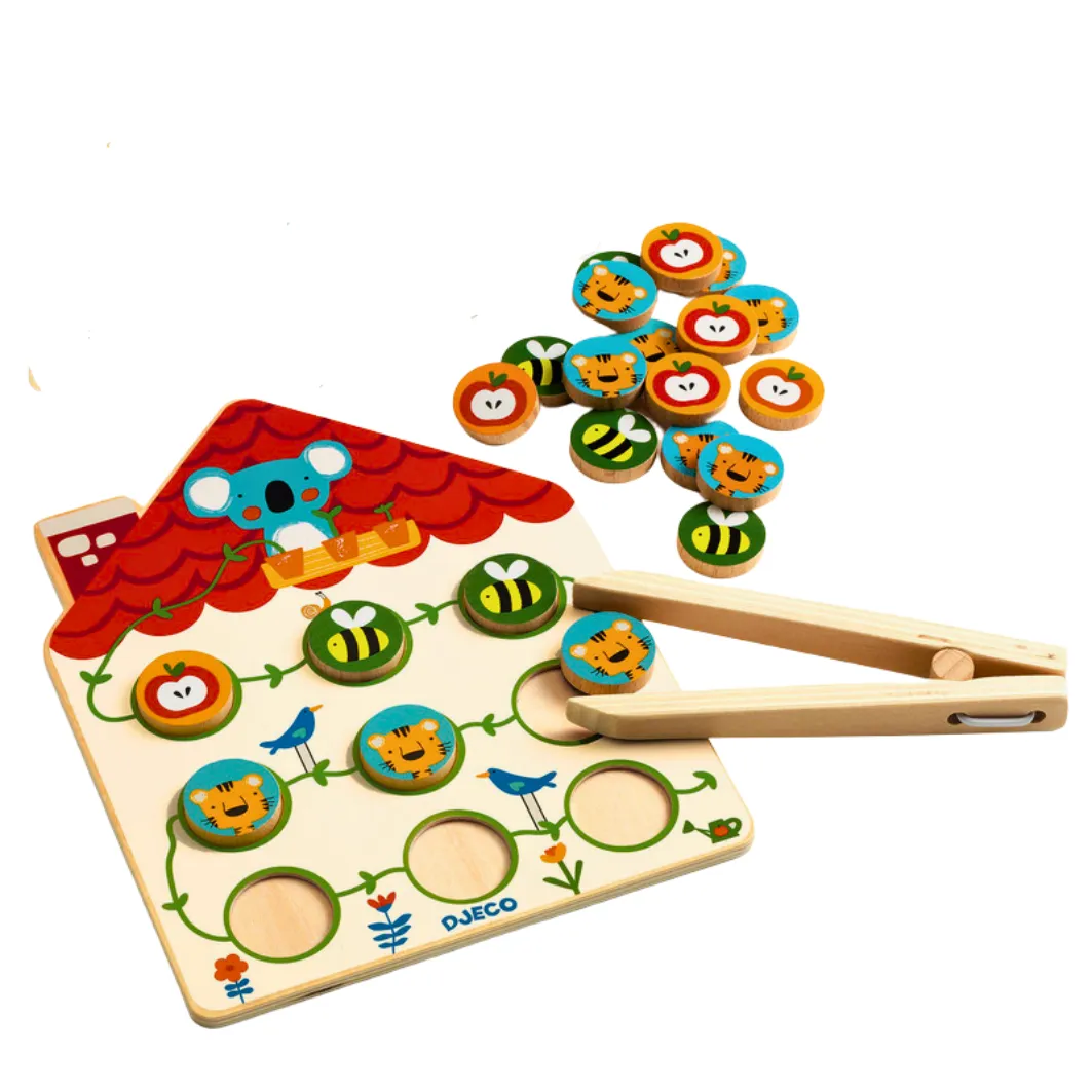 Pinstou Holz-Zählspiel