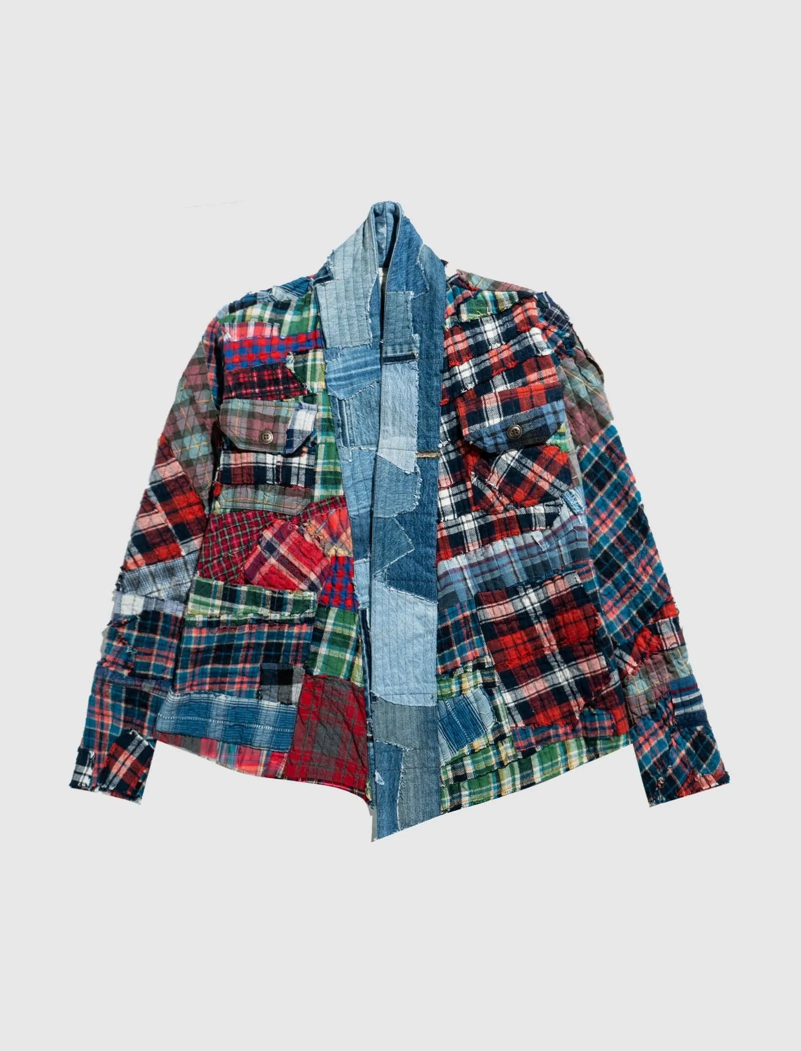 PLAID STITCHWORK GL1 HEMD