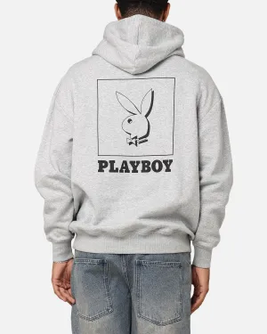Playboy Solo RHD Icon Hoodie Grey Marle