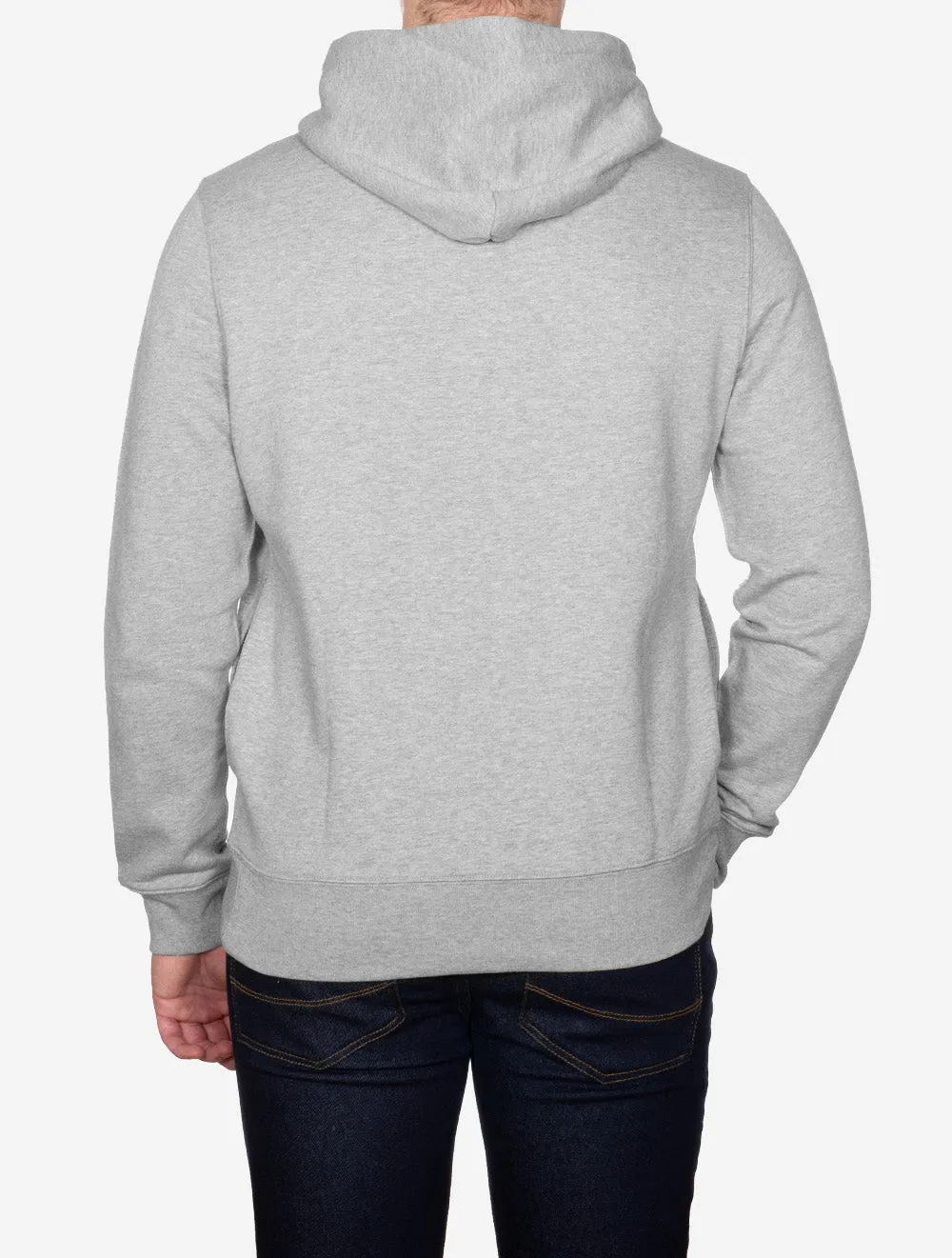 Polo Bär Fleece Kapuzenpullover Grau