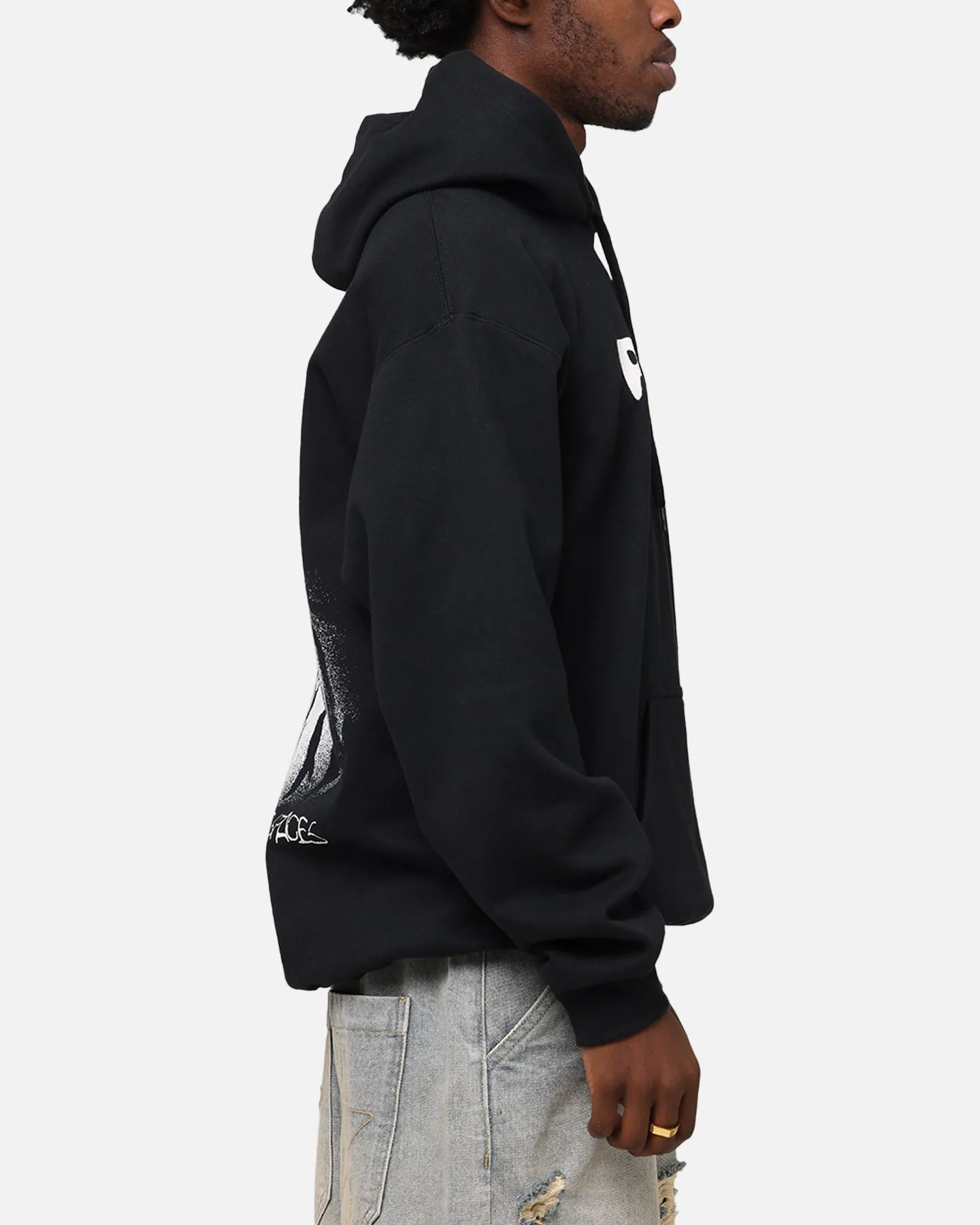 Poppy Negative Spaces Hoodie Schwarz