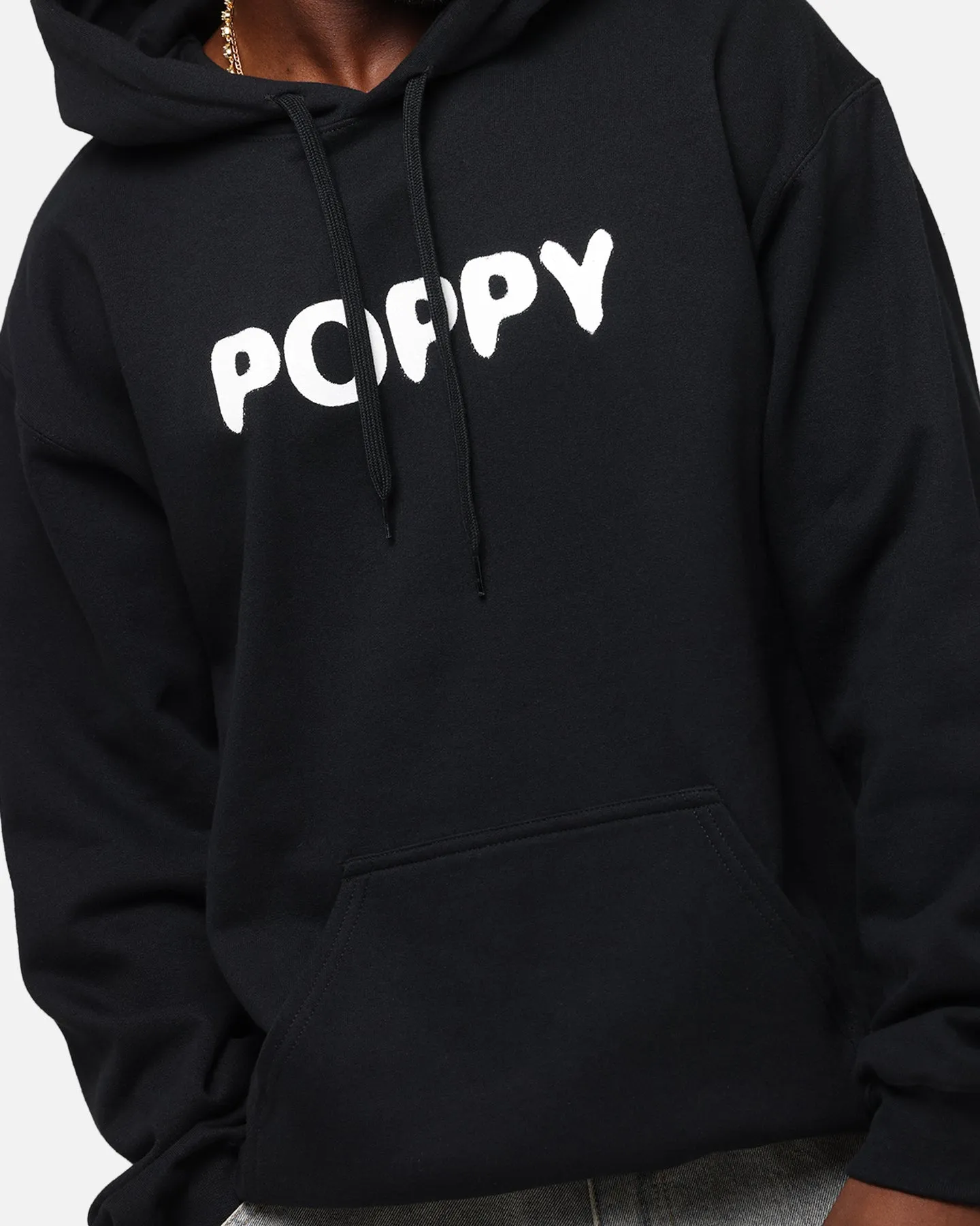 Poppy Negative Spaces Hoodie Schwarz