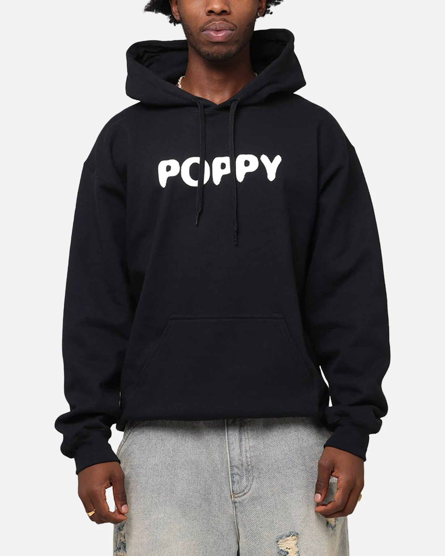 Poppy Negative Spaces Hoodie Schwarz
