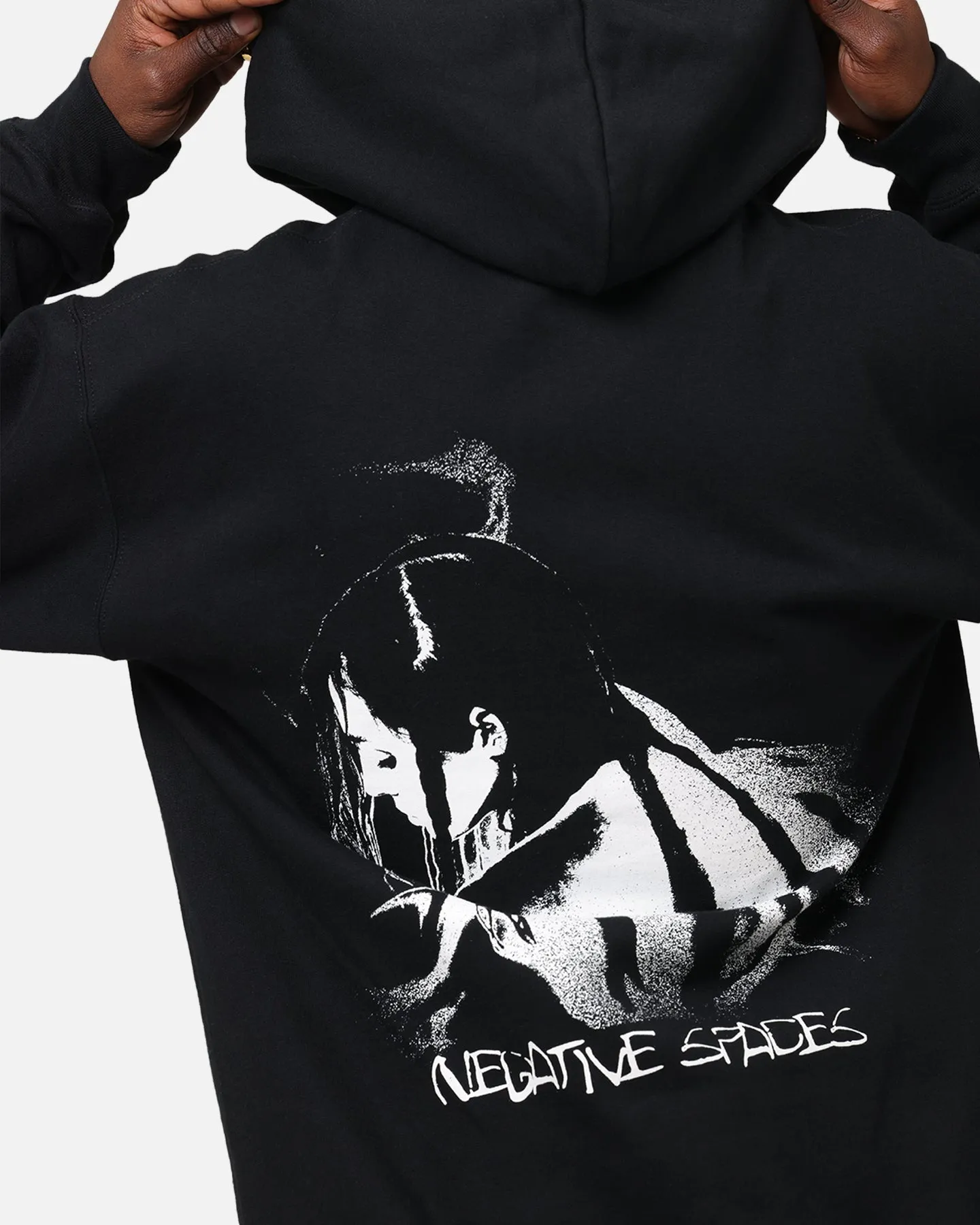 Poppy Negative Spaces Hoodie Schwarz