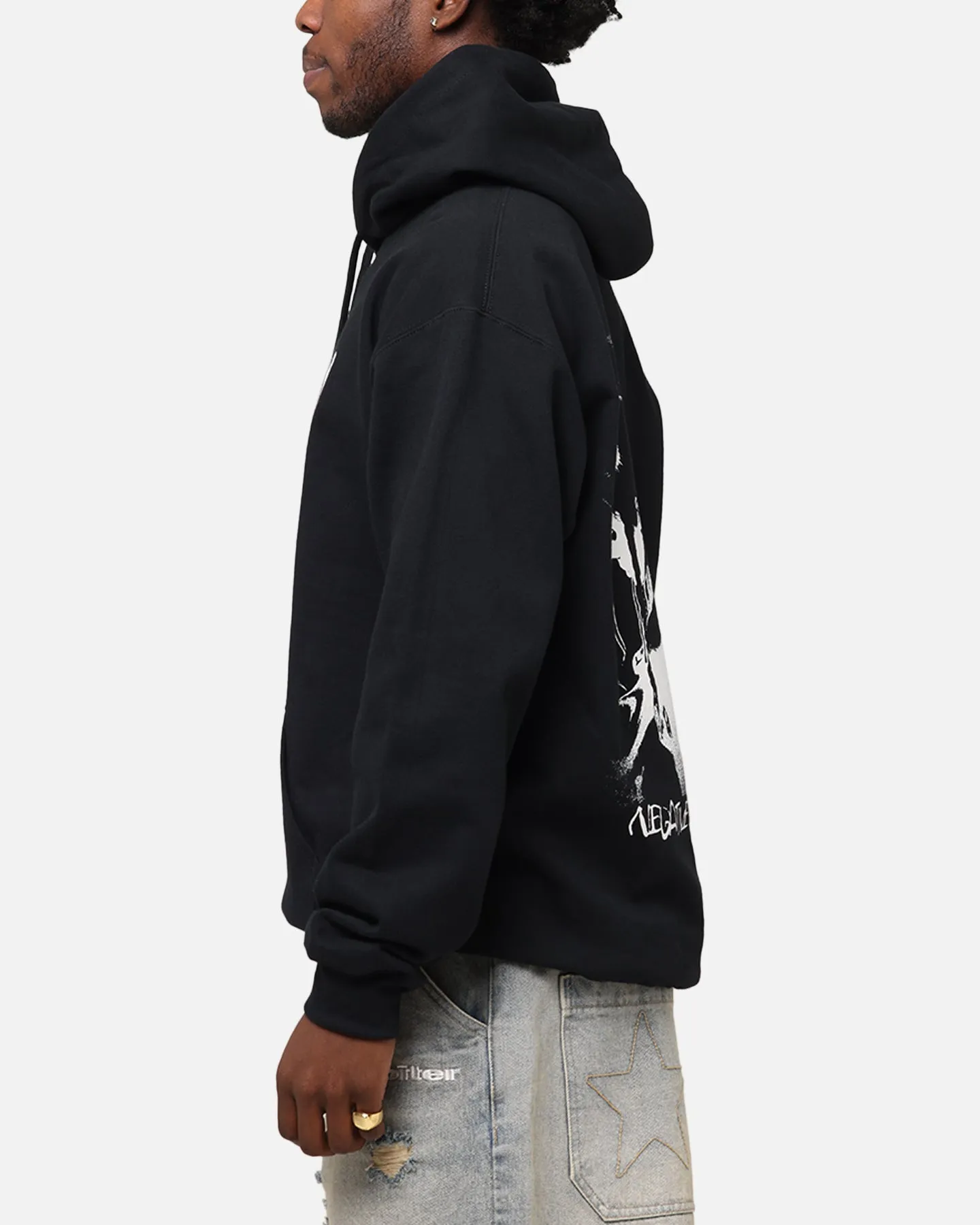 Poppy Negative Spaces Hoodie Schwarz