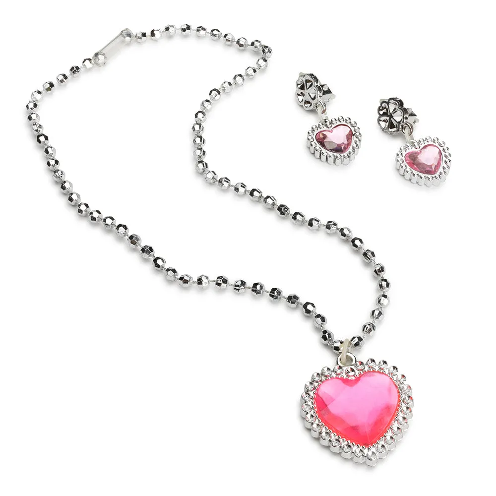 Prinzessin Schmuck, Schuhe und Tiara Set - Kinder Babykids_Dress-Up-America